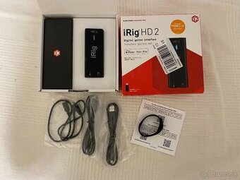 iRig HD 2 - 💯 Stav: ako nový, 100% - Ešte v záruke
