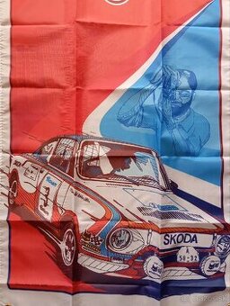 Rally Škoda 130 RS vlajka