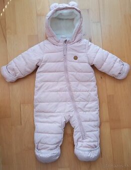 Zimný zateplený overal veľ. 74, zn. H&M