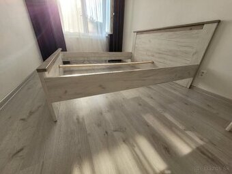 Ram postele Biely Dub 180x200