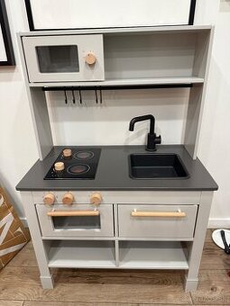 Sivá kuchyňa pre deti Ikea - Silltrut