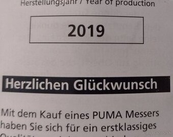 Puma Solingen r.v. 2019