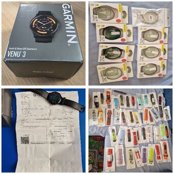 Predám Garmin Venu 3 + remienky a ochranné sklíčka
