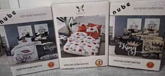Predám 7-dielnu súpravu posteľnej bielizne