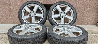 ALU Dezent 5x112 a zimné Pirelli 205/50 R17 - 1
