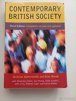 Predám knihu Contemporary British Society