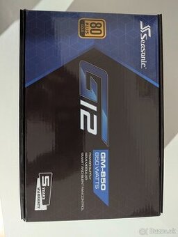 Seasonic G12 850W + krabica a kabeláž