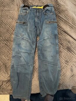 Moto nohavice riflové