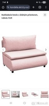 Rozkladacie kreslo Flik