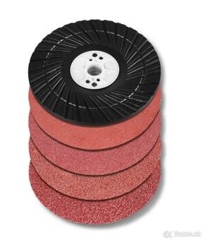 Súprava vláknových kotúčov 125 mm a oporného taniera