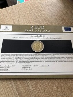 2 EUR. pametná minca