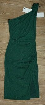 Spoločenské zelené šaty