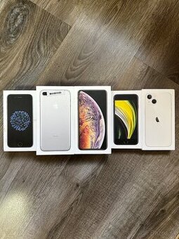 PREDÁM - originálne krabice (balenia) Apple iPhonov, 20€