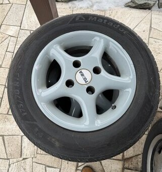 Sada hliníkových diskov R13 s pneu