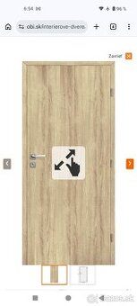 Interiérové dvere 70L