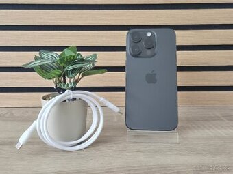 Apple iPhone 15 Pro 128GB Black Titanium | ZÁRUKA 1R