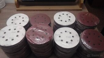Brusne papierové kotúče 125mm a 150mm
