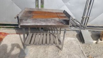 Velikánsky záhradný gril 80eur, ohnisko 20eur