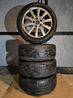 Letné pneu + disky 5x112 205/55 R16