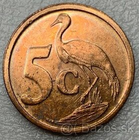Predám 5 centov 2003  Juhoafrická republika