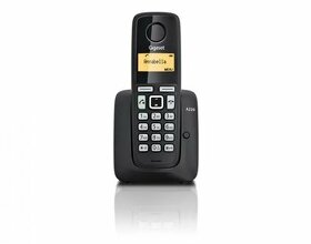 Gigaset -A220-BLACK - DECT/GAP bezdrátový telefon, barva čer