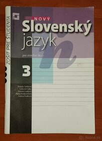Slovenský jazyk SŠ 3 zošit pre študenta