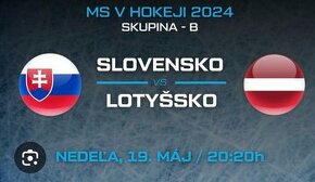 Slovensko - Lotyšsko MS 2014