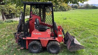 Mininakladač s podkopom KUBOTA