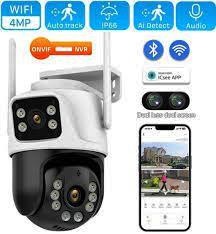 Wifi smart kamera s dvomi objektívmi