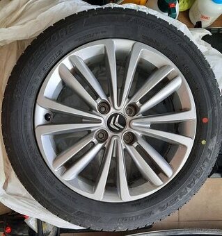 Predám PNEUMATIKY BRIDGESTONE 205/55 R16 91W a eletrony Citr