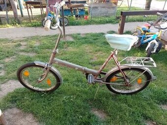 Retro skladaci bicykel
