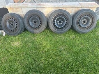 Zimné gumy + plechové disky 205/55 R16