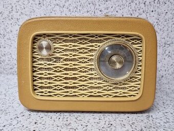 Radio Mír ☆ starožitné kabelkové radio Tesla T 2800 B-2