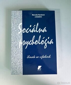 Predám knihu Sociálna psychológia