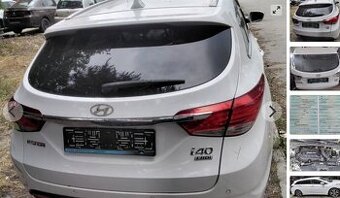 Predám PIATE DVERE HYUNDAI i40 CW 1.7 CRDi 2015 MOTOR D4FD