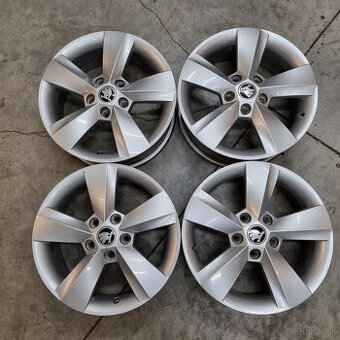 Škoda hliníkové disky 5x112 R16 6J ET43