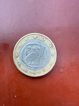 1€ minca grécko - 1