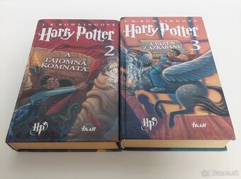 Knihy Harry Potter 2,3