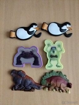 Nestlé figúrky, karty, puzzle, Kostíci magnetky