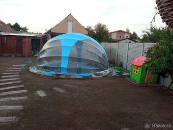 Bazénové zastrešenie kruh 4,9 m