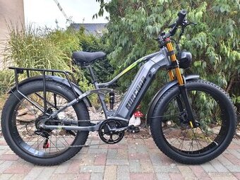 Výkonný ebike Burchda 1000W,20Ah,45km/h,120km,33kg