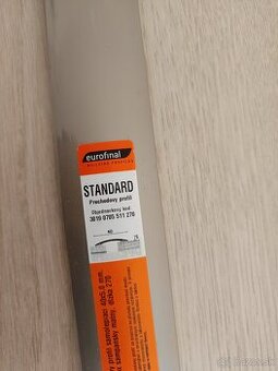 2 ks hliníková prechodová lišta samolepiaca 40x5 mm, dĺžka 2