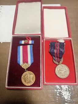 Čs medaile,vyznamenania