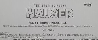 2 x Hauser na plochu 14.11.2025