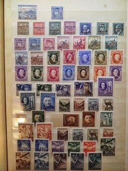 Slovenský štát - zostava známok