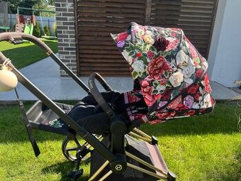 Cybex priam 3.0 sedenie s poťahom spring blossom  dark