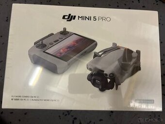DJI Mini 5 Pro Fly More Combo (DJI RC2) – nový, zabalený
