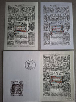 Fdc, aršík spoločné vydanie s Vatikánom