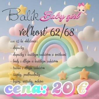 Balík oblečenia č. 62/68