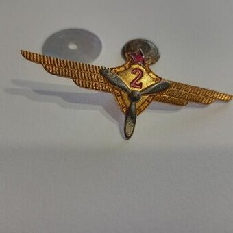 ODZNAK PALUBNÍHO TECHNIKA INŽENÝRA 2 třídy